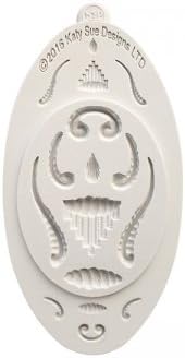 Katy SueMini & Micro Border Set Silicone Mould for Lambeth Style Cake Decorating - Makes a Selection of Mini Sized Cake Decorating Embellishments