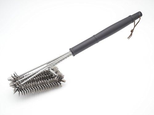 Grill Brush 44 "Long (3/Barbecue Brush Long Allgrill (Cleaning Brush – BBQ Brush, 16 x 9 cm))