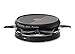 Produktbild Tefal RE1288 3-in-1 Raclette-Grill-Plancha (850 Watt, passend für 6 Personen, inkl. Tefal Thermo-Spot) schwarz