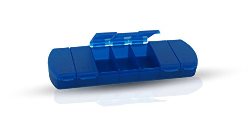 Tablettenbox-Pillenbox für 7 Tage – für zu Hause und Unterwegs - 3