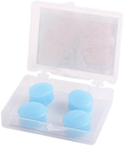 Little Grommets Swimming Earplugs Putty Keeps Ears Dry All Ages (Blue, 1 Pack (2 Pairs))