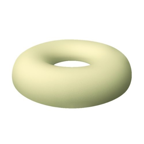 Concept4u Pressure Relief Original (Memory Foam) Ring Cushion with Cover attached (Donut Cushion / Pillow) (Piles / Pile) 44cm dia x 8cm with 2 Years Guaranteed