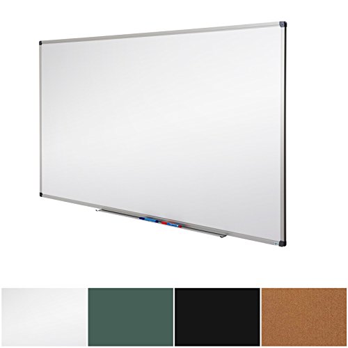 Tableau Blanc Master of Boards® | Tableau Magnétique | Tableau Effaçable Aimanté à Suspendre | 4 Surfaces Disponibles Pour Ecole, Bureau, Maison | 90x60cm