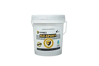 Floorex Epoxy Tile Grout | 2 component Epoxy grout | Easy to mix - easier to apply - easy to clean | | Long- Lasting| Smooth Finish| All Surface | 1 Kg | (Color - Dark Grey)