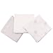 Minene Uk Ltd Dribble Cloths (Cream Beige Stars)