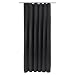 Produktbild Beautissu Blackout-Vorhang Amelie BK mit Kräuselband - 140x245 cm Verdunklungsgardine Universalband Schwarz & weitere Farben