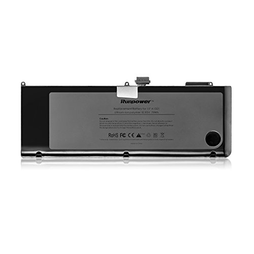Runpower Neue laptop Akku Für Apple A1321 A1286 (nur für mitte 2009 2010 version) Unibody Macbook Pro 15 – zoll + 3 freien schraubenzieher – 18 monate garantie [li-polymer 6-cell 79wh / 7200mah] - 2