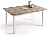 mesa comedor extensible 120 x 90 Mueble en kit, sólo hay que instalar las patas