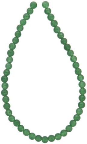 Tennessee Crafts 1132 Semi Precious Dark Green Aventurine Round Beads, 4mm by Tennessee Crafts