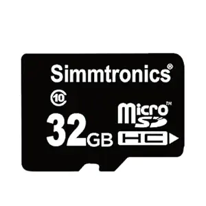 Simmtronics 32GB Micro SD Card Class 10 Memory Card