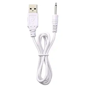 Vandelay Original USB to DC 2.5mm Charging Cable for Magic Mate and Other Wand Massagers