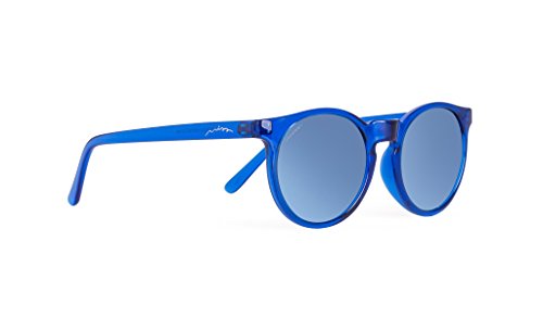 Miss Hamptons ALCIDE Gafas De Sol, MONTURA Azul LENTE Blue Chrome, Talla única Unisex