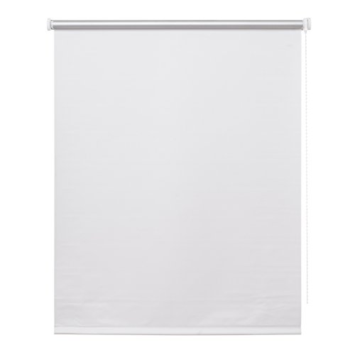 Verdunkelungsrollo weiss: 160×220 (Breite X Höhe) / Thermorollo Verdunklungsrollo Seitenzugrollo Rollo inkl. Montagezubehör / weitere Größen 80 / 100 / 120 / 140 / 160 x 160 oder 220 cm - 2
