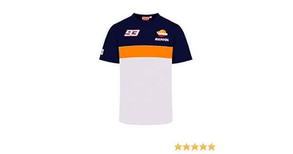 T-Shirt Maglia Uomo Honda REPSOL Marc Marquez 93 REPSOL Sun - Bianco - TG.  : Amazon.it: Moda