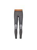 Ortovox Sportbekleidung Ortovox Merino 185 Rock \'n \'Wool Long Pants W Thermo Hose, Damen L grau (Dark Grey Blend)