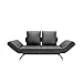 Produktbild INNOVATION Istyle Schlafsofa Ghia (Bezug: Textilleder schwarz)