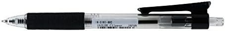 Sailor Clipper/Retractable Ballpoint Pen - Clear
