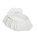 Cambrass Basket with Frills and Hood Une (47 x 84 cm, Classic Beige)