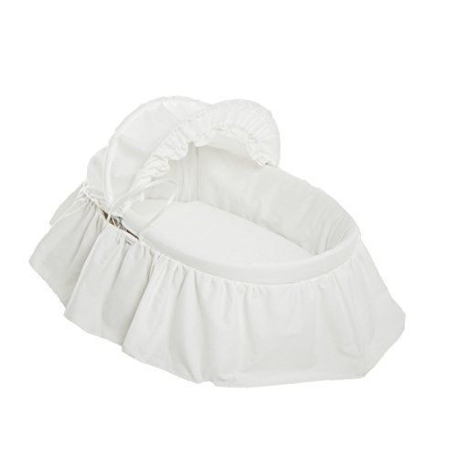 Cambrass Basket with Frills and Hood Une (47 x 84 cm, Classic Beige)