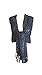 Produktbild Umwerfend & Elegant Damen-frauen Mädchen Glitzer Stola Schal Bedeckung Wickel Pashmina Schwarz/Silber Weihnachtsgeschenk Partykleidung