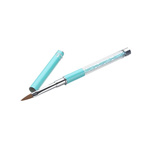 Tonwalk Nail Art Tips UV Gel Crystal Acrylic Painting Drawing Pen Polish Brush Pen Tool (Blue)
