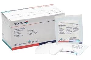 COVETRUS Gasas Médicas Esteriles de 12 Pliegues 50 uds