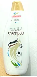 K.P. NAMBOODIRIS Ayurvedic Anti Dandruff Shampoo, 100ml- 2 Pack, 200ml, Multicolour