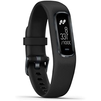 Garmin Vivosmart 4 Pulsera de Actividad, Adultos Unisex, Negro, Talla Única