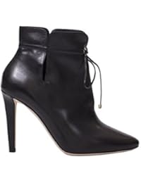 Jimmy Choo Mujer MURPHY100SLYBLACK Negro Cuero Botines