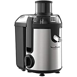 Moulinex Centrifugeuse Frutelia Metal Fruits et Légumes 2 vitesses Capacité 950ml Inox JU420D10