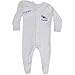 Baby Boys & Girls Personalised Baby Sleepsuit & Hat Gift Set (Blue, 0-3 Months)