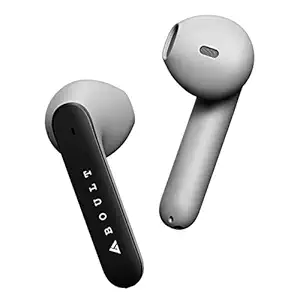 Boult Audio AirBass X1 Buds TWS, 24H Playtime with Quad Mic ENC, Fast Charging Type-C, IPX5 Water Resistant, Touch Controls and Voice Assistant Bluetooth Truly Wireless In Ear Earbuds with Mic (Black)