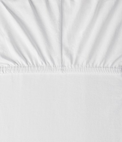 ENTSPANNO Jersey-Luxus-Spannbettlaken für Wasser- und Boxspringbett in Weiß aus gekämmter Baumwolle. Spannbetttuch mit Einlaufschutz, 180 x 200 | 200 x 200 | 200 x 220 cm, bis 40 cm hohe Matratzen - 2