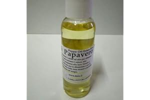 prodigital Olio di Papavero Ausiliari per Pittura ad Olio Professionale Prodotto da DALU ditta Artigianale con Vere MATERIE Prime (Olio Papavero 70ml)