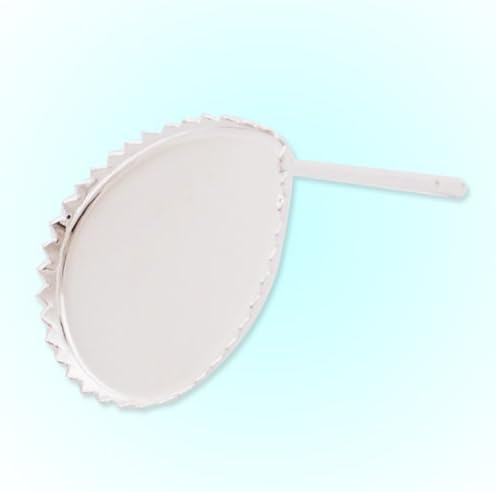 50pcs Silver Plated Lever Back Earring Blank Settings for 10*14mm Cabochon- Jewelry Findings