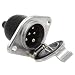 Produktbild ExcLent 2 Stücke Qx1539 24 V 7 Pin Verriegelung Stecker Stromerzeuger Steckverbinder Anhänger Lkw Adapter Steckdose-Silber