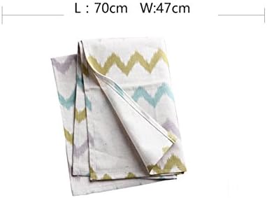 napkin/Nordic wave pattern napkins/fabrics /photo backdrop/folded cloth/cloth/cotton Western pad-B 70x47cm(28x19inch)
