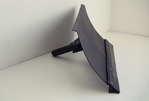 Schneeschild 125×40 schwarz Räumschild Schneeschieber Quad Rasenmähertraktor - 6