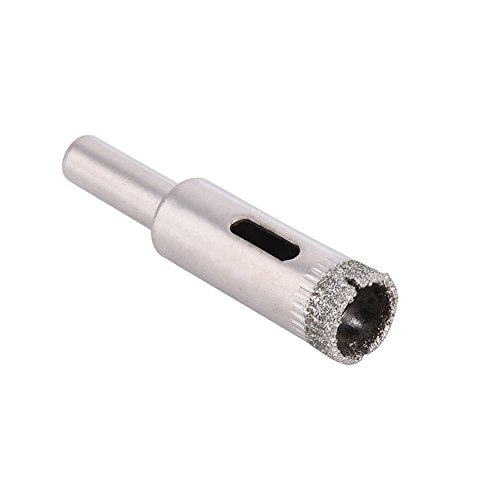 10 Stk. Glasbohrer Diamantbohrer Fliesenbohrer Hohlbohrer, Lochsägen-Set für Glas, Keramik, Fliesen Stein u.a. 8mm-50mm - 5