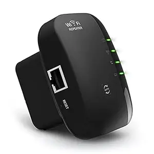 Homgee Wi-Fi Extender Signal Wi-Fi Singal Range Up to 300Mbps Improves Wirel Coverage Acc Point Integrated Antennas LAN Port