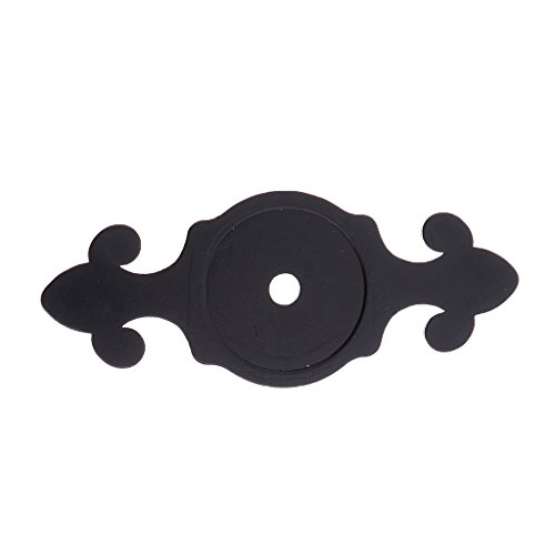 Vintage Knöpfe Knopf Griff für Schubladen Schrank Tür mit Schraube – Schwarz, One Size - 7