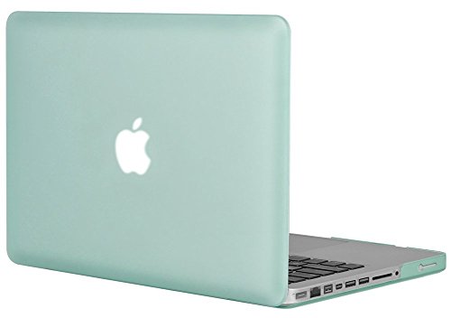 YGJ® Rubberized Hard Case Cover for Apple Macbook Pro 13" A1278 Macbook Pro 13-inch 13" (A1278/with or without Thunderbolt) Matte Frosted Hard Case - Green