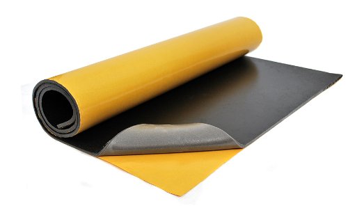 Akustik Schaumstoff mit Folie SELBSTKLEBEND !!! 100x200x1cm Nicht Brennbar P063 - 3