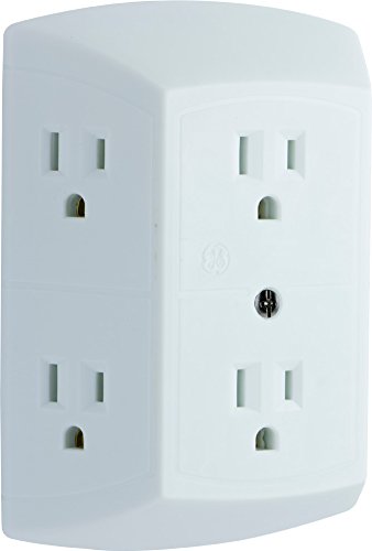 BIN GE 50759 6-Outlet In-Wall Adapter