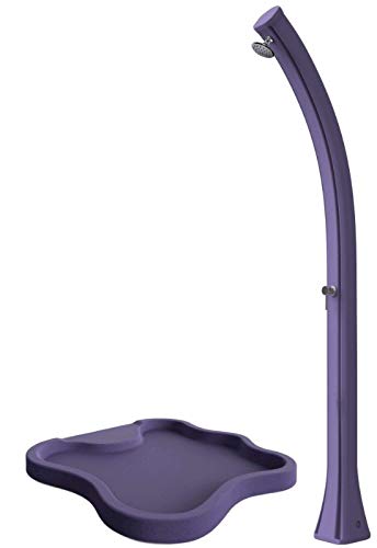 Preisvergleich Produktbild Sined Solardusche mit Duschwanne (Violett)