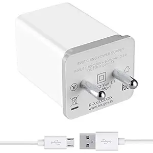 oppo adapter for mobile fast charging For Oppo A3s Charger Original Adapter Like Wall Charger | Mobile Charger | Fast Charger | Android USB Charger With 1 Meter USB Micro Charging Data Cable (3.1 Amp, LZ4, White)