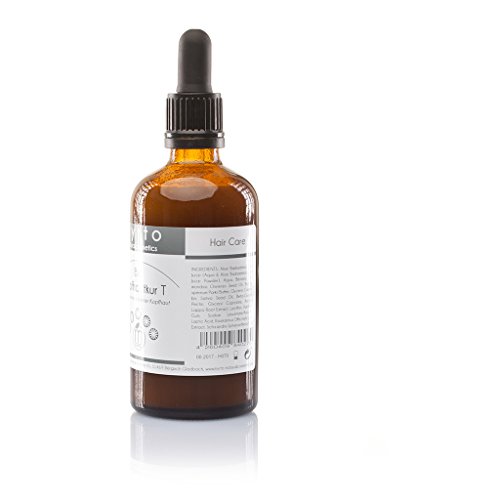 myrto-naturalcosmetics – Bio Kopfhautkur T – für trockene & juckende Kopfhaut | ohne Duftstoffe ✔ ohne Konservierungsstoffe ✔ emulgatorfrei ✔ ohne Sulfate ✔ ohne Silikon ✔ vegan ✔ ohne Alkohol ✔ für Männer und Frauen ✔ Kopfhautpflege trockene Haarschuppen | Anti-Schuppen – 100ml - 2