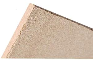 KLIMAWORLD 1x25mm Vermiculite Platte Brandschutzplatten 400x600x25mm Schamotte Ersatz