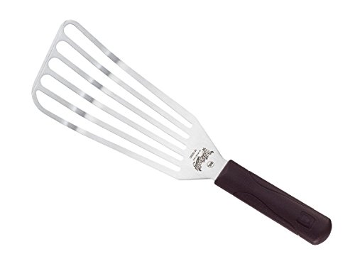 Mercer Culinary Edelstahl Schwere Pflicht Turner/Spatel, mehrfarbig Hell's Handle 10 x 23 cm großer Fischwender Mehrfarbig