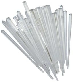100 Contemporary Clear Prism Cocktail Sticks 3.5" Long 3308C